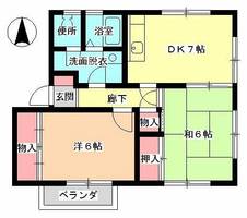 物件の間取り画像