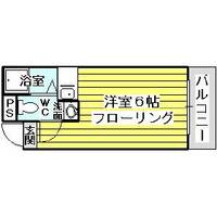 モリハイム大桐302の間取り
