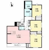 物件の間取り画像