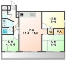 ビブレ折尾501の間取り