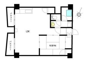 物件の間取り画像