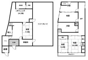 物件の間取り画像