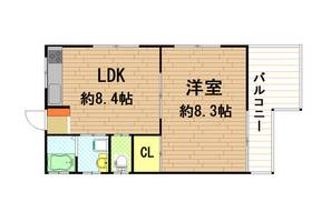 レガーロ三宮の間取り