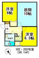 物件の間取り画像