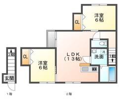 物件の間取り画像