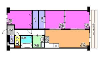 物件の間取り画像