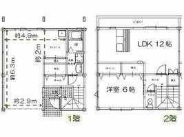 物件の間取り画像