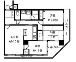 アーバンライフ六甲の間取り