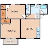 エーリス201の間取り