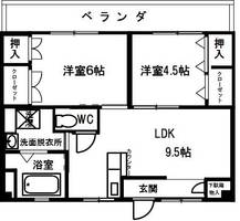 八事石坂ビル502の間取り