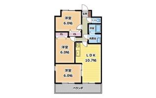 物件の間取り画像