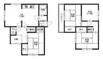 物件の間取り画像