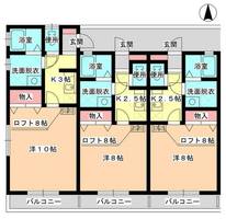 物件の間取り画像