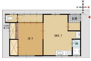 京都府舞鶴市字森(一戸建)の賃貸物件1の間取り