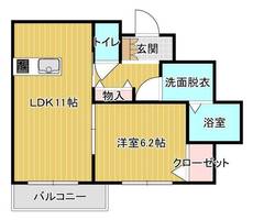 物件の間取り画像