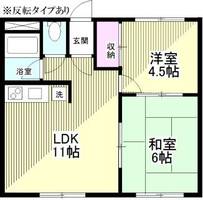 エスポワール豊川の間取り