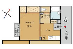 物件の間取り画像