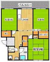 物件の間取り画像