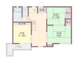 物件の間取り画像