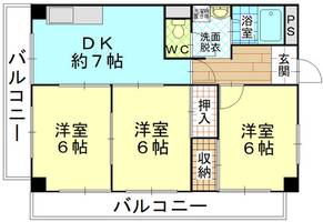 物件の間取り画像