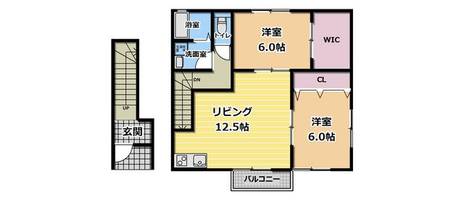 物件の間取り画像