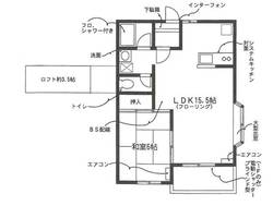 物件の間取り画像