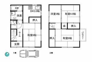 物件の間取り画像