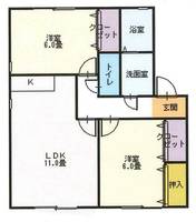 物件の間取り画像