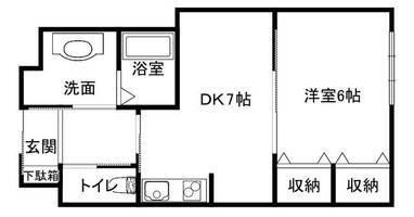 物件の間取り画像