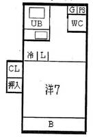 物件の間取り画像