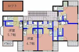 物件の間取り画像