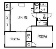 物件の間取り画像