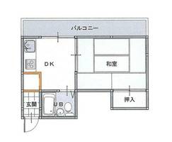 物件の間取り画像