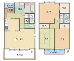 物件の間取り画像