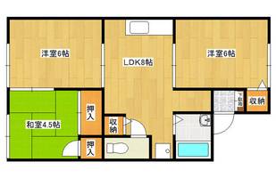 物件の間取り画像