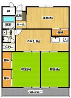 物件の間取り画像