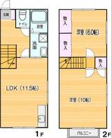 物件の間取り画像