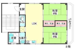 物件の間取り画像