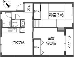 ハイツ瑞原の間取り