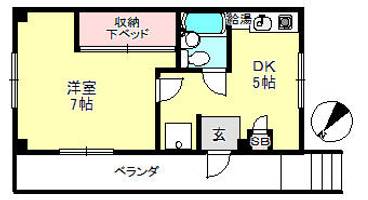 池田寺町ハウスの間取り