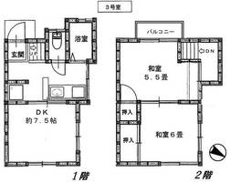 物件の間取り画像