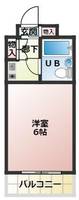 兵庫県神戸市灘区篠原本町4丁目(マンション)の賃貸物件の間取り
