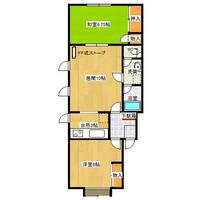 北海道札幌市白石区北郷二条11丁目(アパート)の賃貸物件の間取り