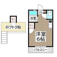 福岡県福岡市東区香椎2丁目(アパート)の賃貸物件の間取り