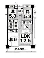 物件の間取り画像