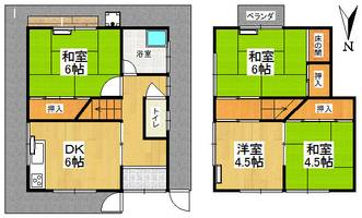 物件の間取り画像