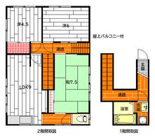 物件の間取り画像