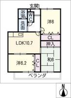 物件の間取り画像
