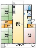 物件の間取り画像