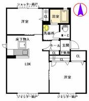 物件の間取り画像